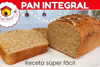 aprende a cocinar deliciosas recetas de pan con harina de trigo integral