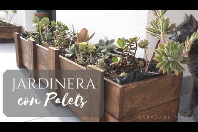 crea un macetero unico con palets y materiales reciclados un proyecto diy facil y sostenible