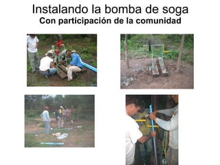 descubre la bomba de soga una innovadora solucion para extraer agua de pozos de manera sostenible