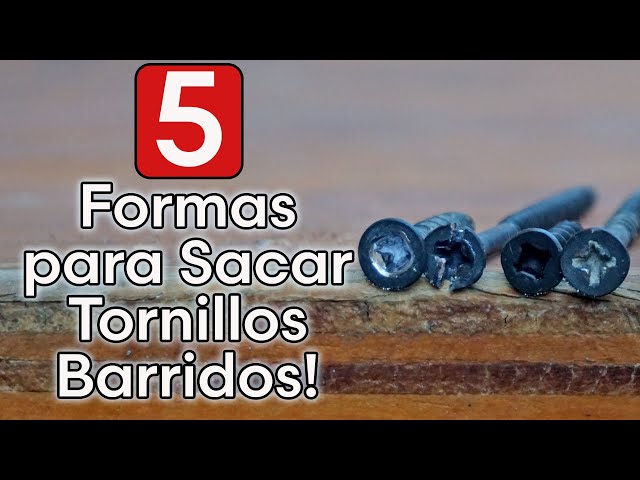 elimina tornillos pegados con estos 5 trucos efectivos y faciles de realizar