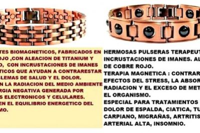 para que sirven las pulseras de imanes