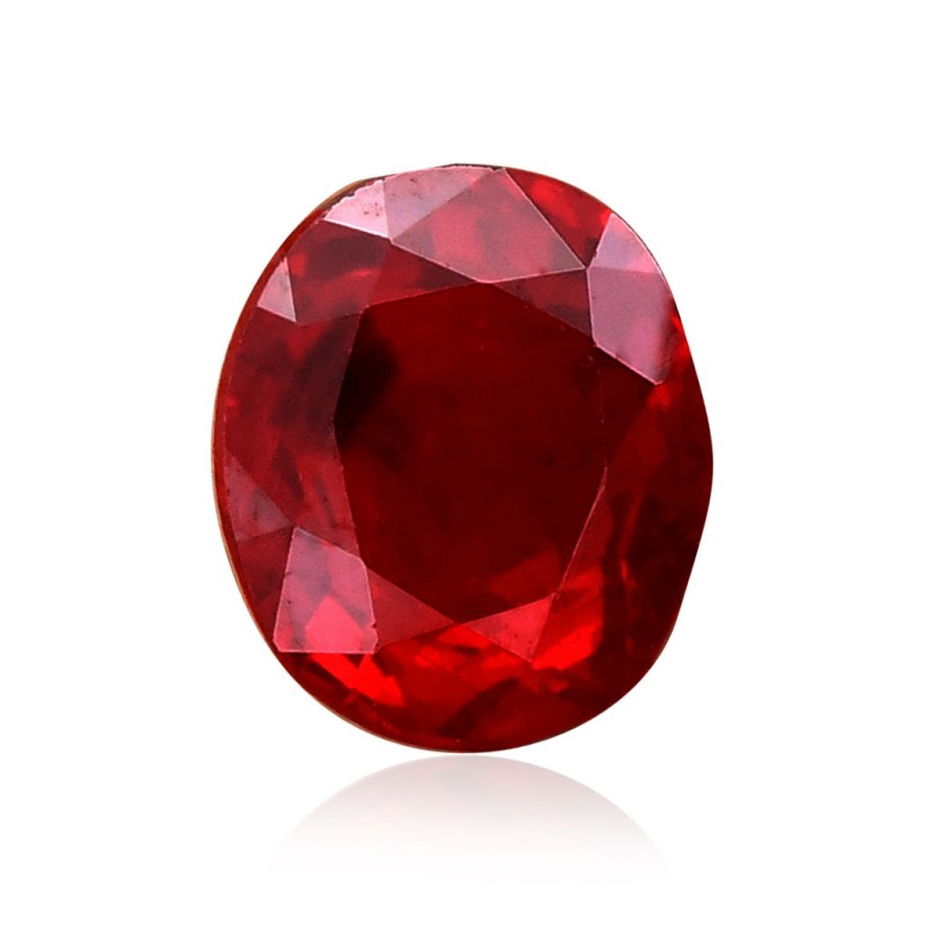 piedra preciosa vermella